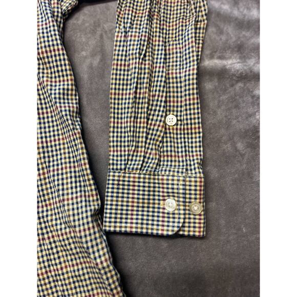 Orvis Shirt Men's Medium Colorful Check Long Sleeve Outdoor Button Up Casual - Picture 2 of 6